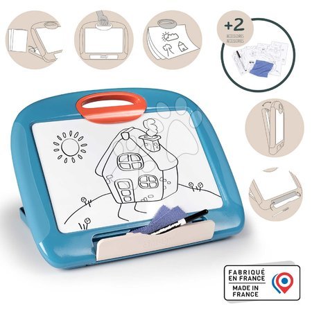 Jouets créatifs et didactiques du fabricant Smoby - Tablette de voyage pour dessiner Travel Slate Smoby_1