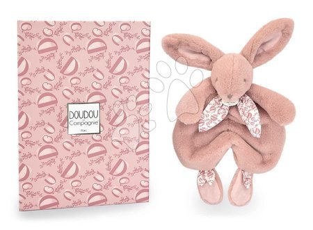 Juguetes para los más pequeños | Página 6 - Peluches de conejito para abrazar Bunny Comforter Pink Doudou et Compagnie_1