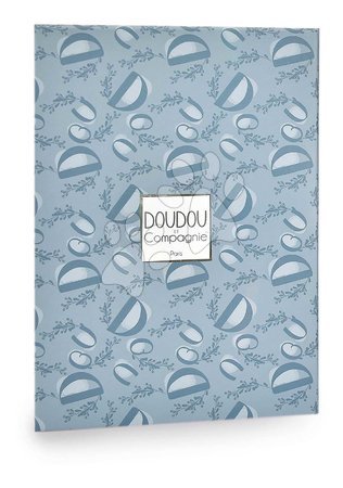 Comforters - Plyšový zajačik na maznanie Bunny Comforter Blue Doudou et Compagnie - 2