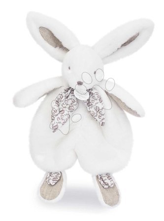 Baby and toddler toys - Plyšový zajačik na maznanie Bunny Comforter White Doudou et Compagnie