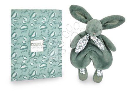 Juguetes para los más pequeños | Página 6 - Conejito de peluche para abrazar Bunny Comforter Sage Green Doudou et Compagnie_1