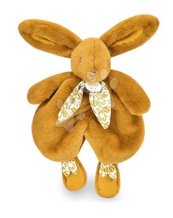 Juguetes para los más pequeños | Página 6 - Peluches de conejito para abrazar Bunny Comforter Ocher Doudou et Compagnie