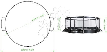 Fotbal - Fotbalová aréna se sítí Panna arena round Exit Toys - 7