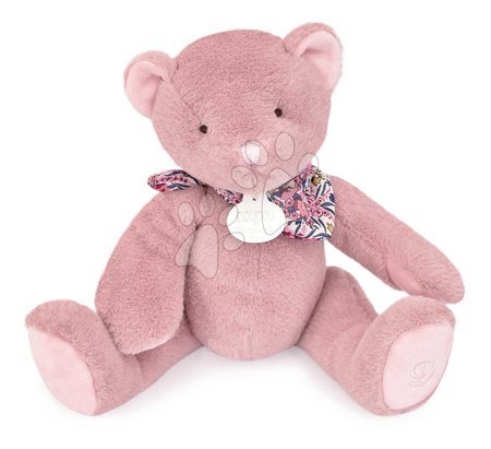 Toys for babies - Plyšový medvedík L'Ours Doudou® Bear Pink Doudou et Compagnie