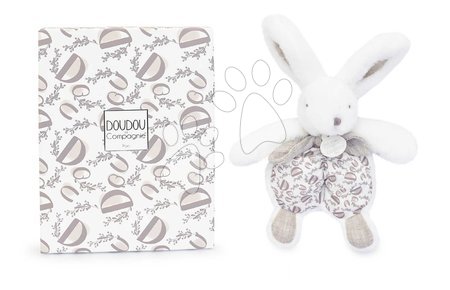 Hračky na mazlení DouDou - Plyšový zajíček na mazlení Bunny Comforter White Doudou et Compagnie - 1