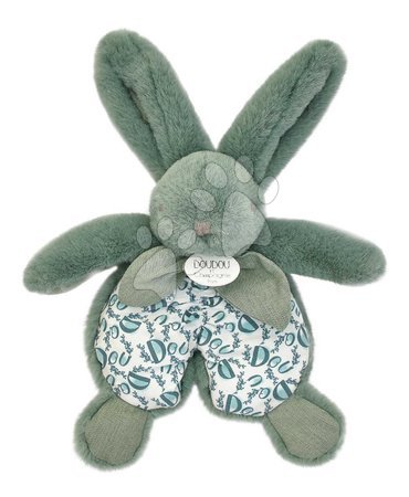 Juguetes para los más pequeños | Página 8 - Peluche de conejito para abrazar Bunny Comforter Sage Green Doudou et Compagnie