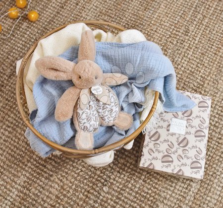 Comforters - Plyšový zajačik na maznanie Bunny Comforter Sand Beige Doudou et Compagnie - 5