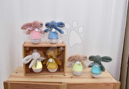 Plush rabbits - Plyšový zajačik Musical Night Light Green Doudou et Compagnie - 2