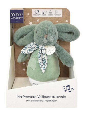  | Page 64 - Plush Bunny Musical Night Light Sage Green Doudou et Compagnie_1