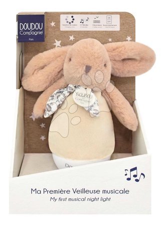 Plišasti zajčki | Stran 2 - Plišasti zajček Musical Night Light Sand Beige Doudou et Compagnie_1