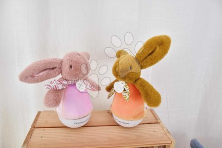 Plush rabbits - Plyšový zajačik Musical Night Light Pink Doudou et Compagnie - 2