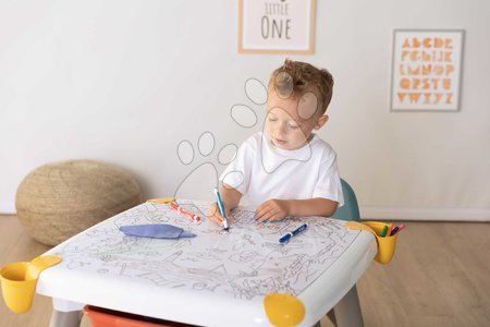 Školní lavice - Kreativní stůl pro děti na kreslení Kid Creative Table Smoby - 10