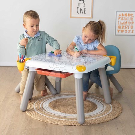 Desk sets - Set creative table and school for preschoolers Kid Creative Table Smoby - 13