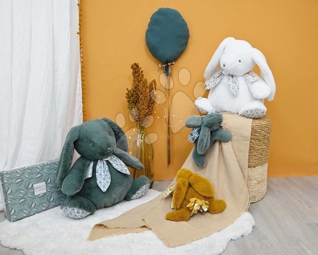 Plush rabbits - Plyšový zajac Lapin Doudou Giant Green Rabbit Doudou et Compagnie - 2