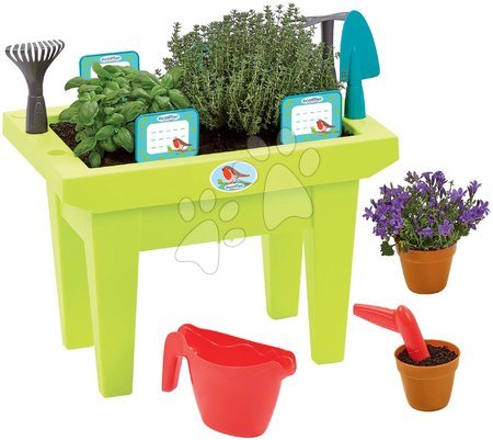 Hry na profese - Stůl pro zahradníka The Flower Box Garden&Seasons Écoiffier