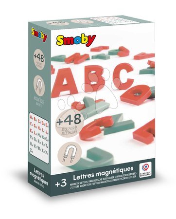 Magnets and magnetic toys - Magnetic letters large ABC Magnetic Letters Smoby - 3