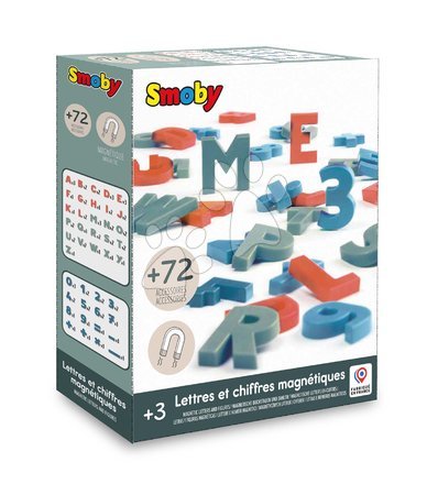 Magnets and magnetic toys - Magnetické písmenká ABC a Čísla Magnetic Letters&Numbers Smoby - 2