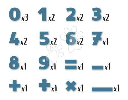 Magnetići za djecu - Magnetni Brojevi i Znakovi Magnetic Numbers Smoby - 2