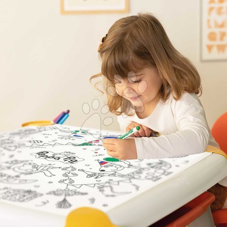 Creative and educational toys - Veľkoformátové obrázky na vyfarbovanie Peppa Pig Kid Colouring Smoby_1