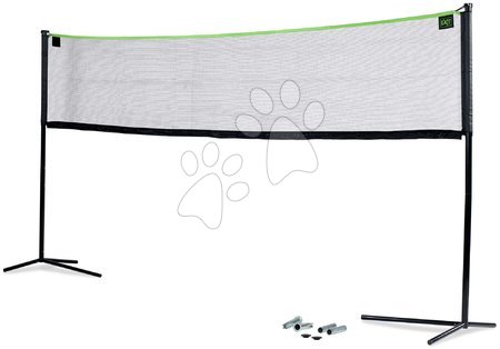 Sports and outdoor games - EXIT adjustable sports net 243x500cm - black - 3