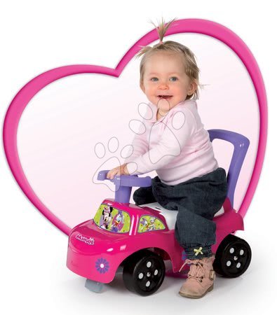 Babytaxiuri de la 10 luni - Babytaxiu şi premergător Minnie 2in1 Smoby - 1