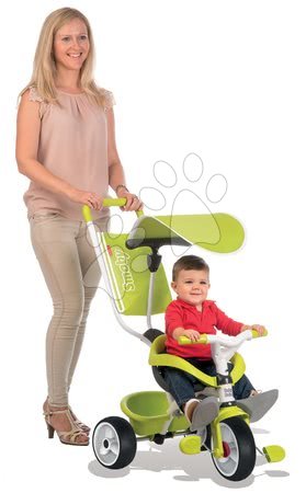 Tříkolky od 10 měsíců - Tříkolka Baby Balade Vert Smoby - 9