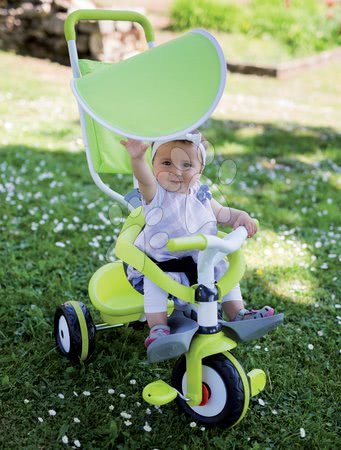 Tříkolky od 10 měsíců - Tříkolka Baby Balade Vert Smoby - 14