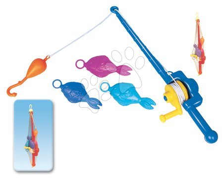 Dohány Fishing Set with a fishing rod and small fishes