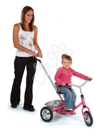 Chain driven trikes - Zooky Classic Girl Smoby Tricycle with Chain - 1