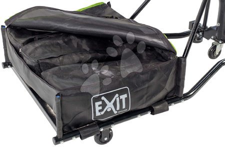 Basket - Structure de basket avec panneau et panier portable Galaxy Black Edition Exit Toys  - 7