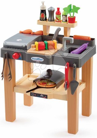 Basic kitchen playsets - Garden kitchen with grill and pizzeria Garden&Seasons Summer Kitchen Écoiffier