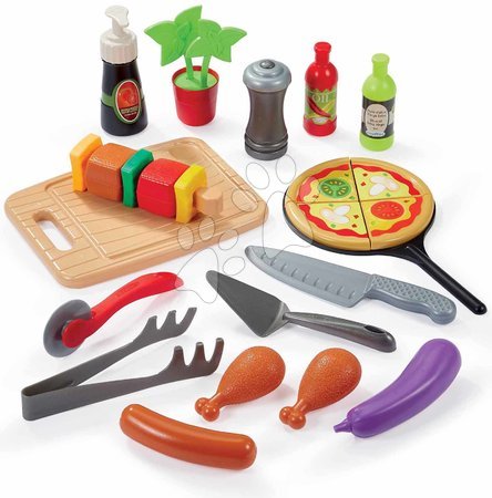 Basic kitchen playsets - Garden kitchen with grill and pizzeria Garden&Seasons Summer Kitchen Écoiffier - 4