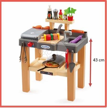 Basic kitchen playsets - Garden kitchen with grill and pizzeria Garden&Seasons Summer Kitchen Écoiffier - 11