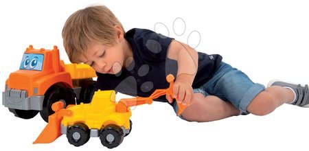 Sand toy cars - Dump truck with excavator Beach Écoiffier - 2