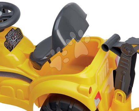 Voitures à pédales pour enfants et accessoires - Set de tracteur à pédales et de trottinette avec chargeur Builder Max Tractor Smoby - 23