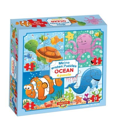 Hračky pre najmenších - Puzzle pre najmenších Moje prvé puzzle Oceán Dohány