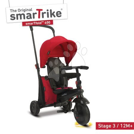 Tříkolky od 10 měsíců - Tříkolka skládací smarTfold 7v1 smarTrike - 15