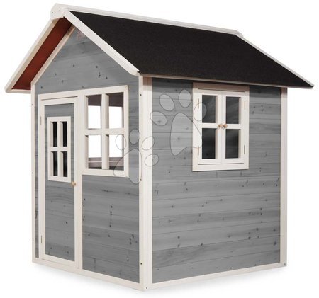 Wooden playhouses - EXIT Loft 100 wooden playhouse - gray - 2