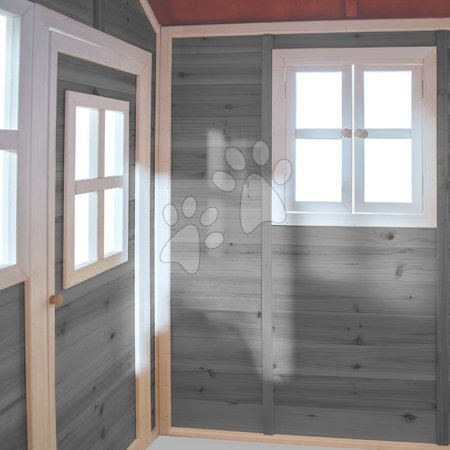 Wooden playhouses - EXIT Loft 100 wooden playhouse - gray - 5