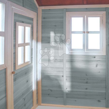 Wooden playhouses - EXIT Loft 100 wooden playhouse - blue - 6