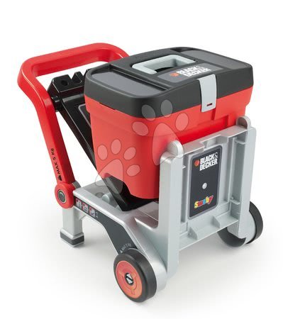 Bănci de lucru pentru copii - Cărucior de lucru de jucărie Black&Decker Devil Workmate 3 în 1 Smoby - 6