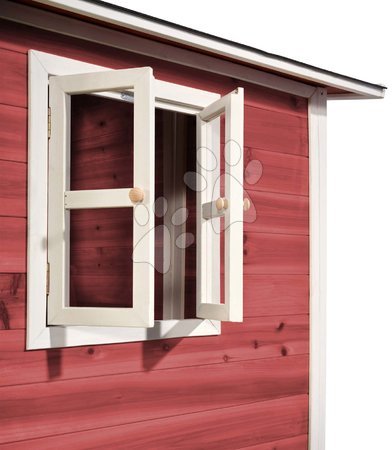 Wooden playhouses - EXIT Loft 150 wooden playhouse - red - 3