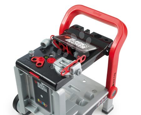 Játék szerelőasztalok - Szerelőkocsi Black&Decker Devil Workmate 3in1 Smoby - 6