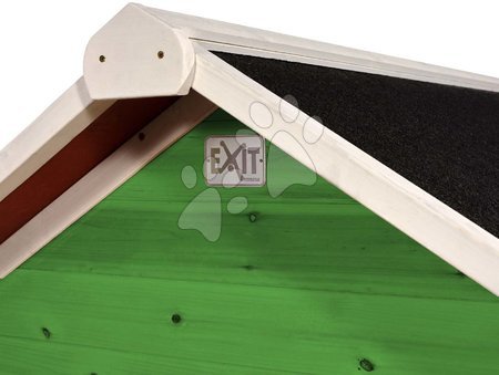 Wooden playhouses - EXIT Loft 300 wooden playhouse - green - 5