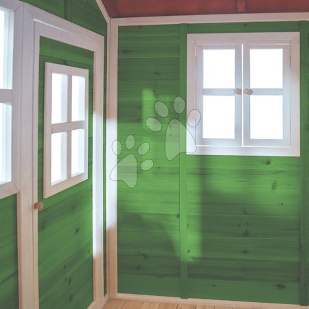 Wooden playhouses - EXIT Loft 300 wooden playhouse - green - 7