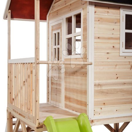 Wooden playhouses - EXIT Loft 500 wooden playhouse - natural - 3