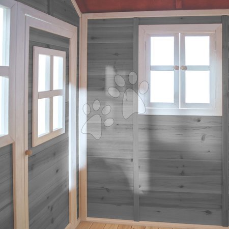 Wooden playhouses - EXIT Loft 500 wooden playhouse - grey - 7