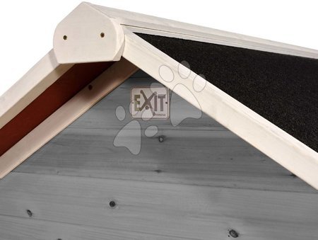 Wooden playhouses - EXIT Loft 550 wooden playhouse - grey - 6