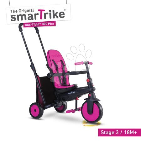 Tříkolky od 10 měsíců - Tříkolka skládací smarTfold 6v1 smarTrike - 11