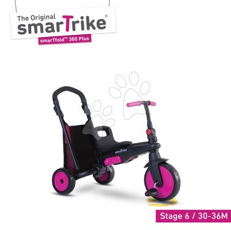 Tříkolky od 10 měsíců - Tříkolka skládací smarTfold 6v1 smarTrike - 14